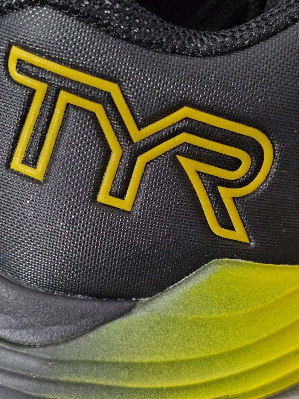 TYR CXT-1 Trainer Limited Edition Black Yellow O.U.R CrossFit Shoes M 6 W 7.5